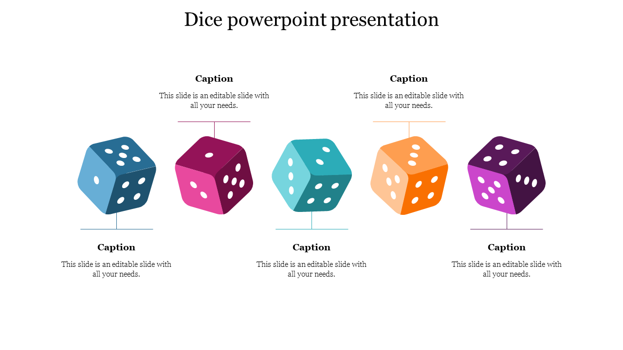 The Dice Roller (1 and 2 Dice) BUNDLE - PPT Template for Probability and  Games