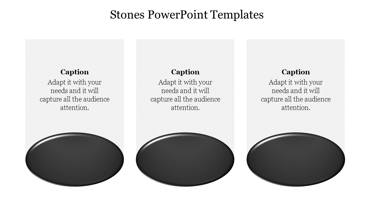 Editable Stones PowerPoint Templates Presentations