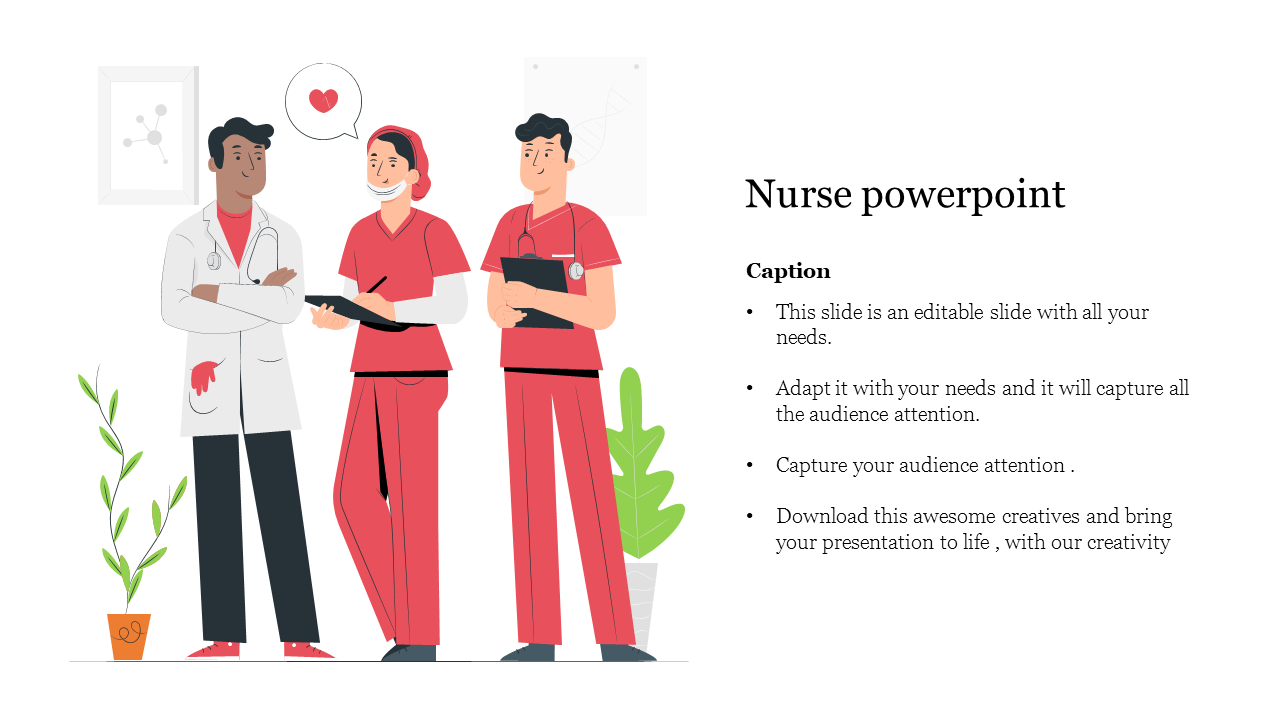 Pre – Eminent Nurse PowerPoint Presentation Template