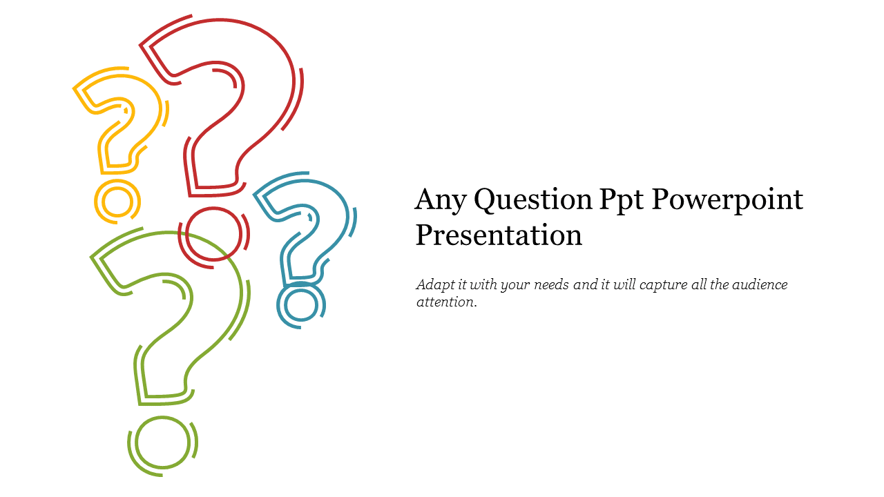 Question Design PPT Presentation Template and Google Slides