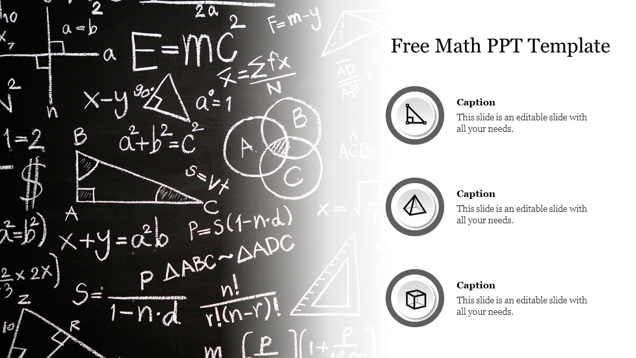 Download Free Math PPT Template and Google Slides