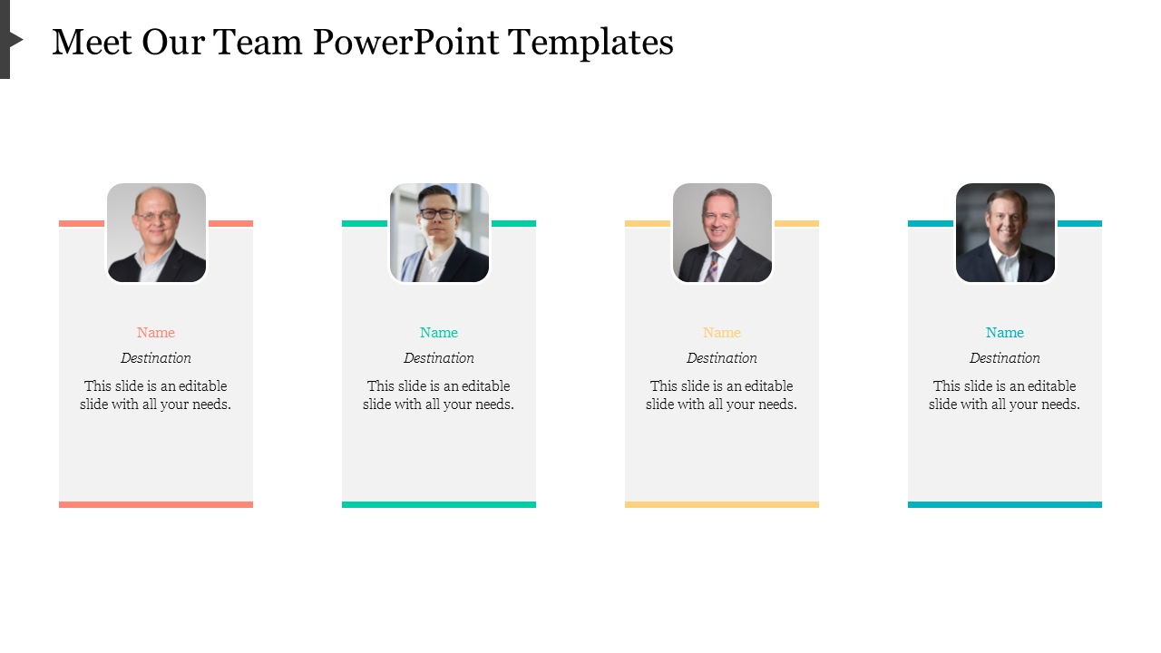 Great Meet Our Team PowerPoint Templates For Your Need