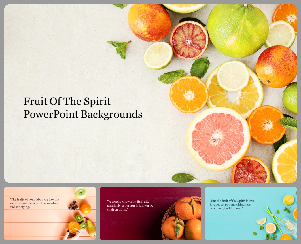 fruit background for powerpoint
