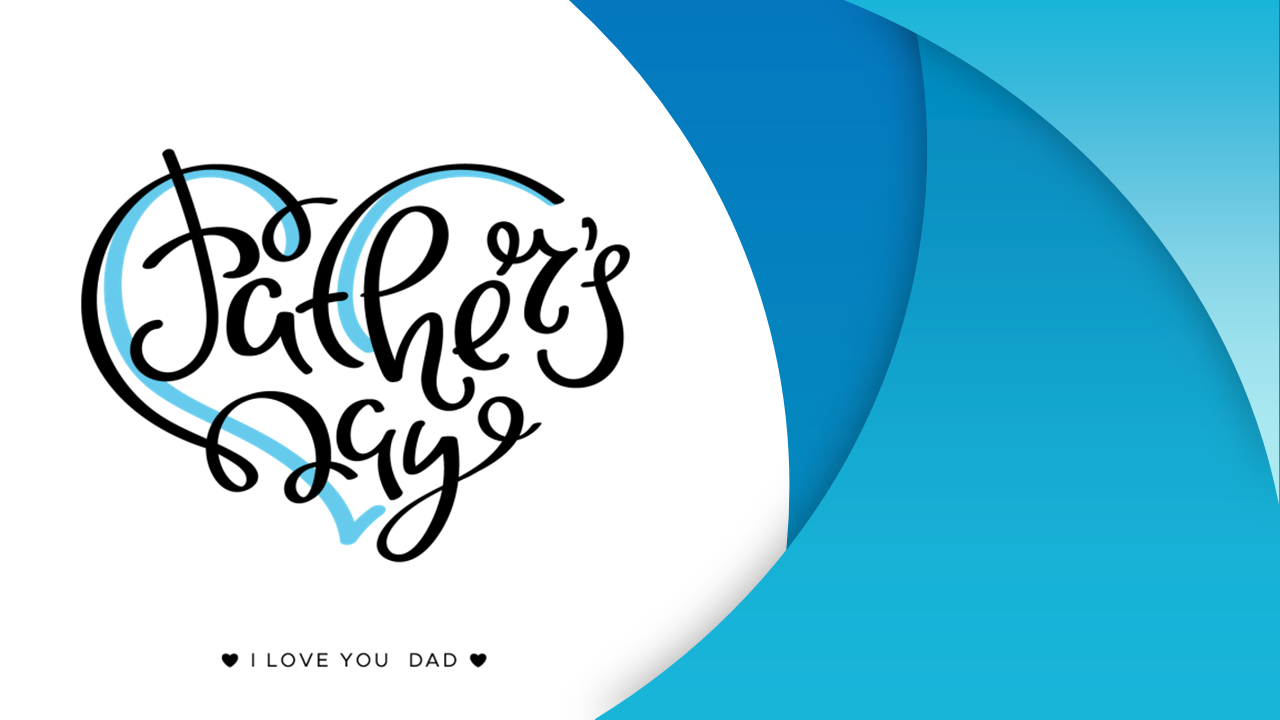 Modern Fathers Day PPT Slide For Your Family Celebration