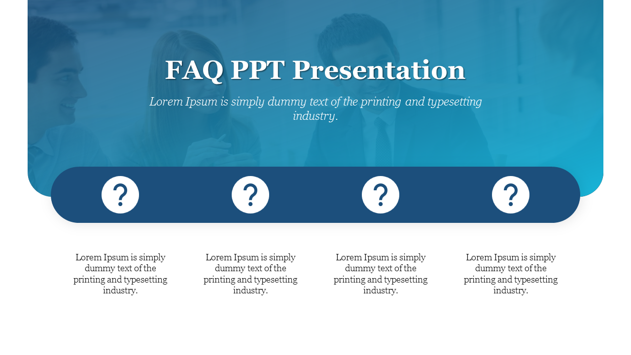 Add To Cart-FAQ PPT Presentation Slide Template Design