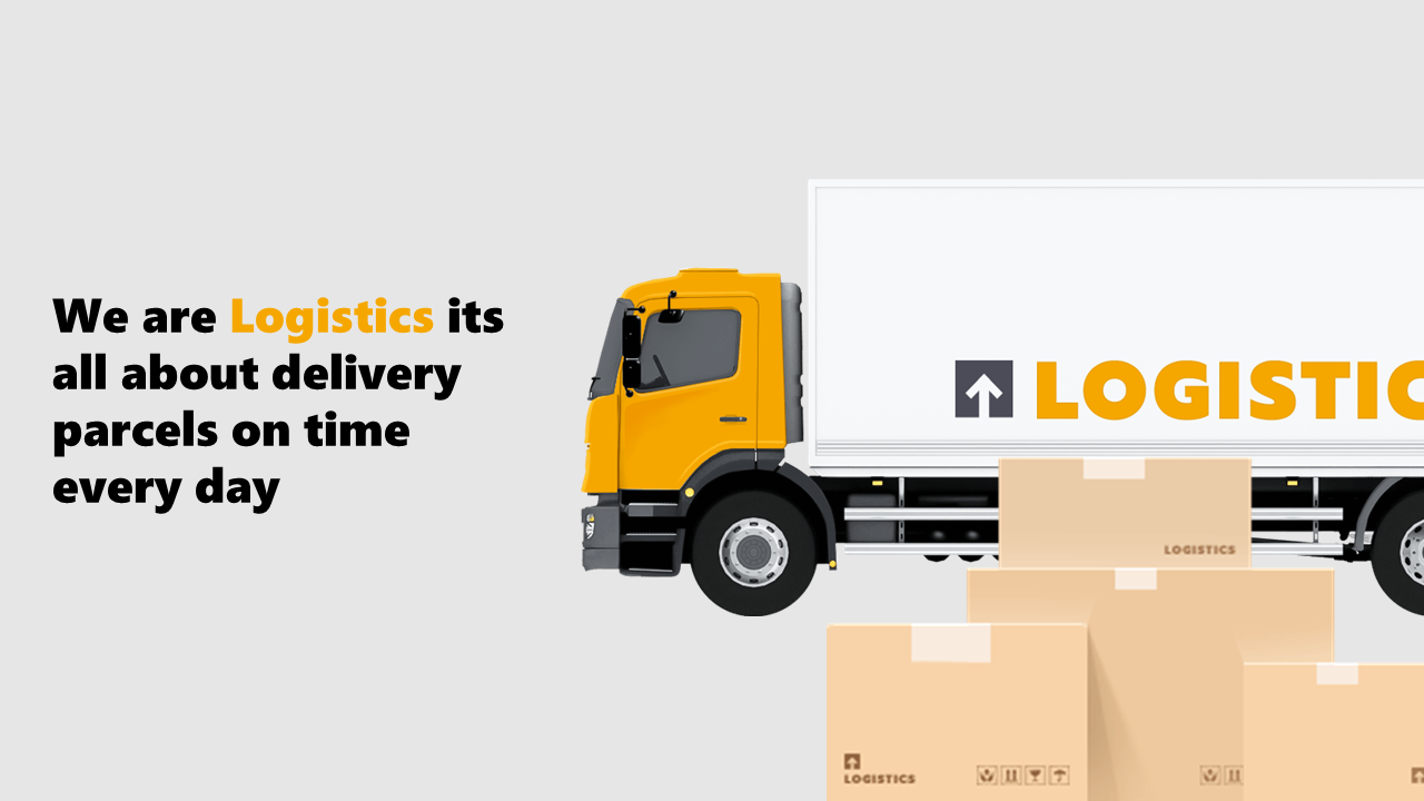 Innovative Slides Logistics Template Presentation Design