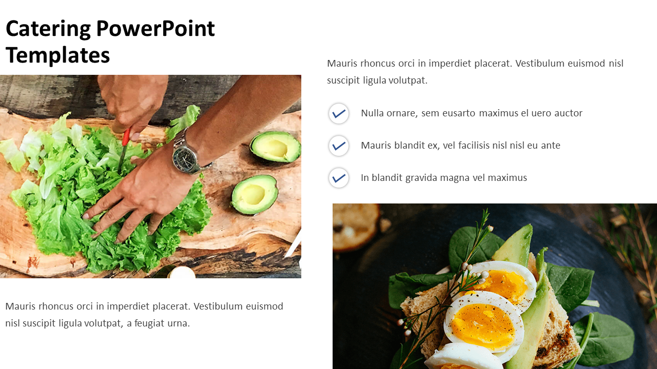 Effective Catering PowerPoint Templates Slide Design