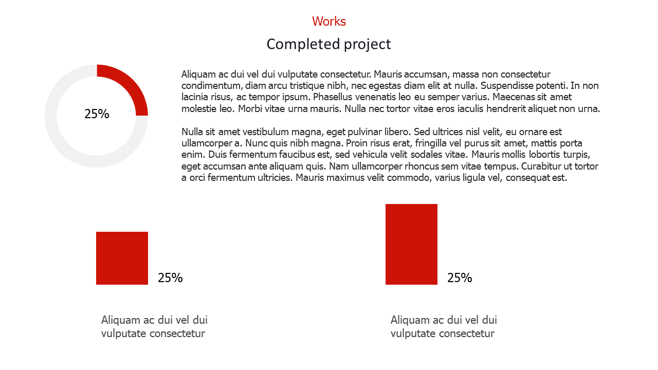 Editable PowerPoint Template Charts Design Presentation