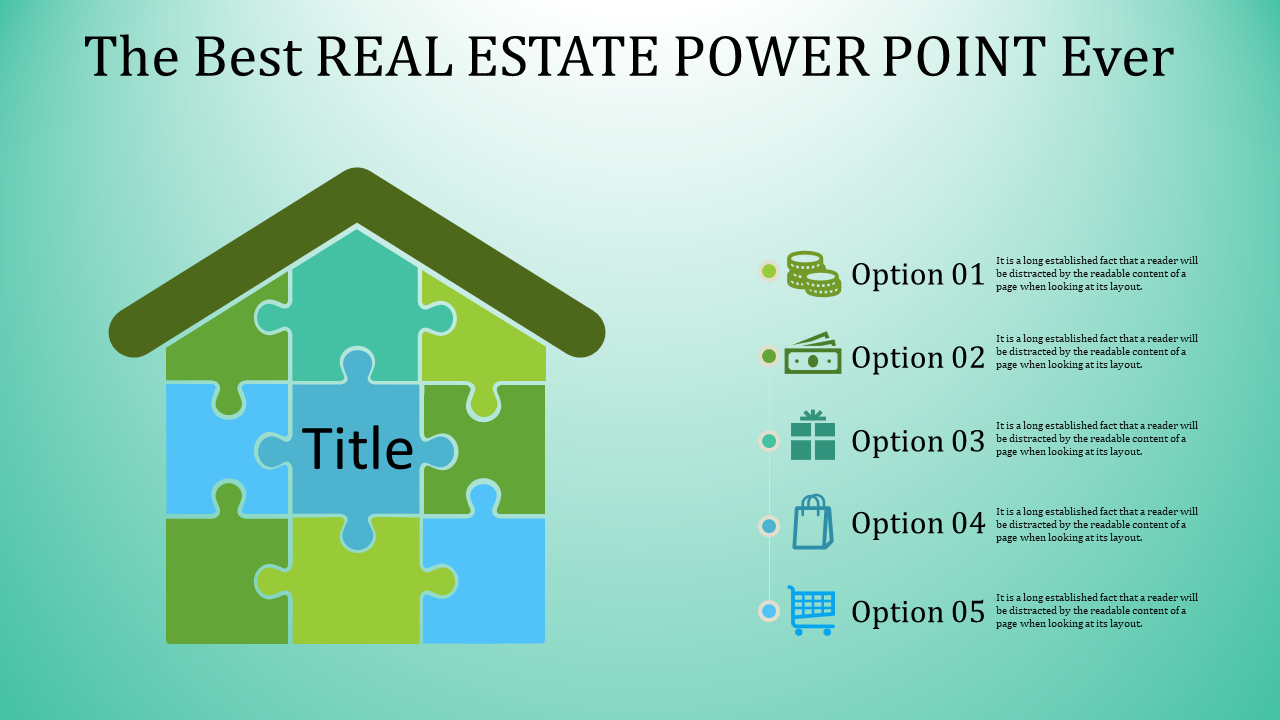 Best Real Estate PowerPoint Template and Google Slides