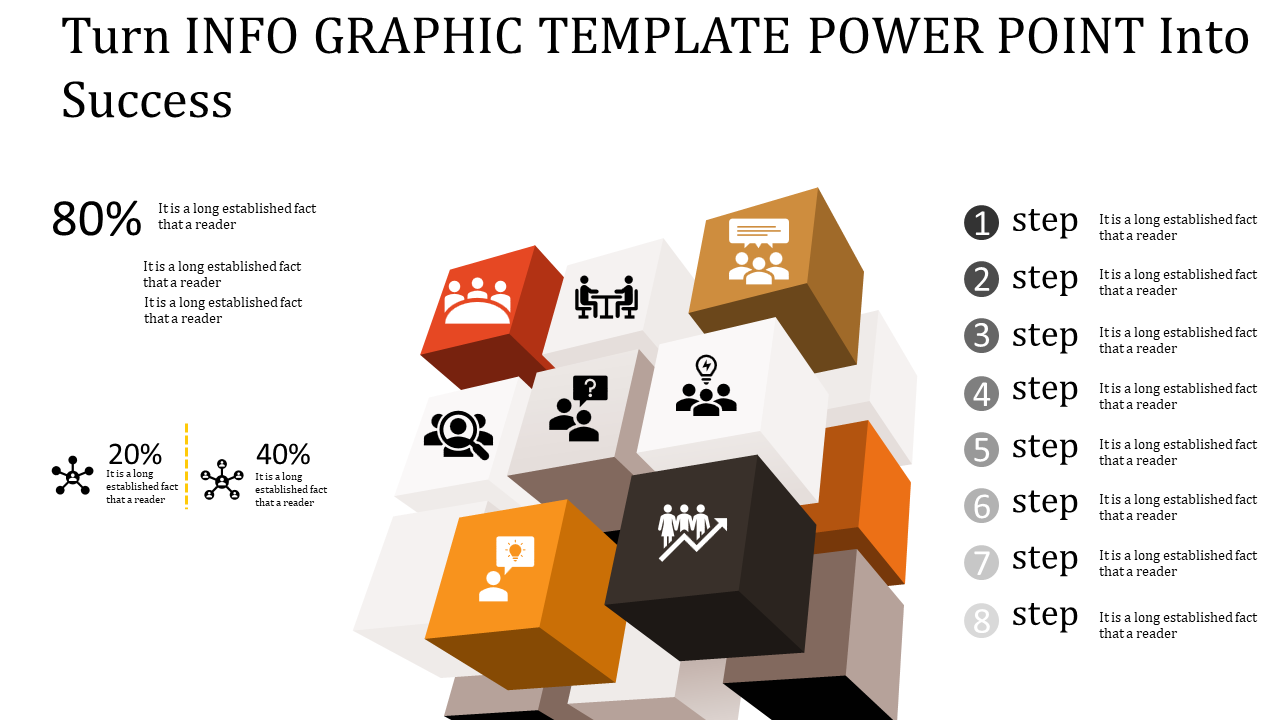 Multinoded Infographic Template PPT for Effective Visuals