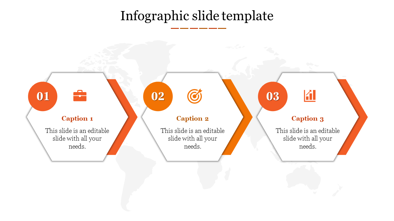 Infographic PPT Slide Template for Clear Data Representation