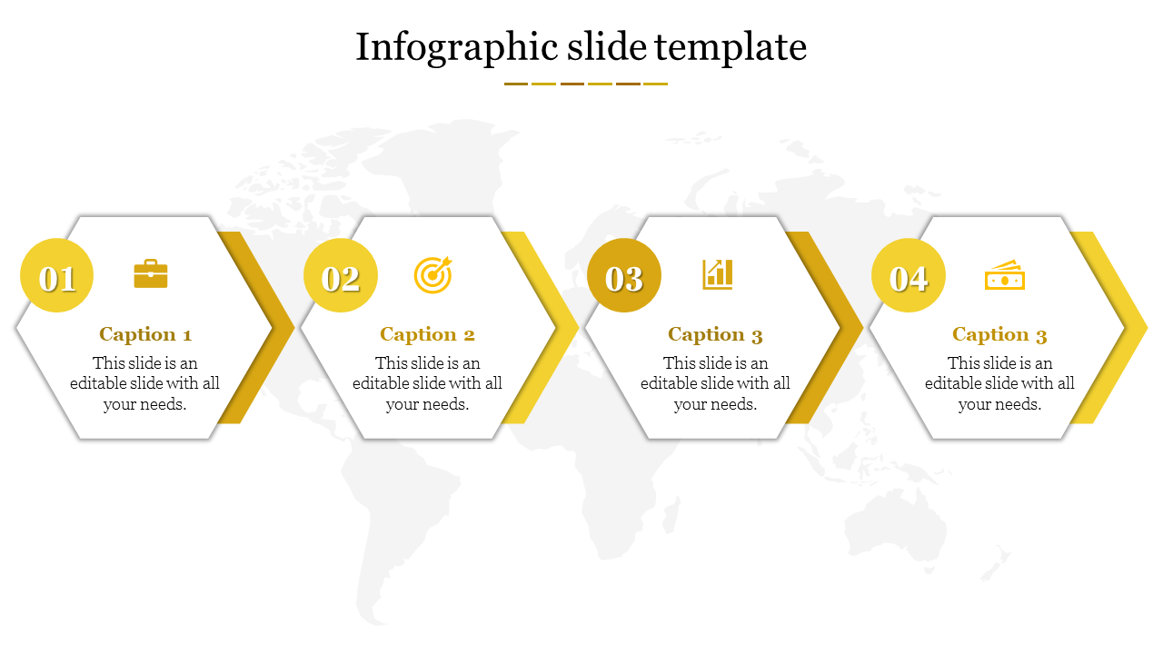 Infographic PowerPoint Slide Template for Impactful Design