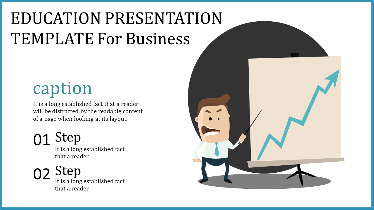 Education Presentation Template for Scholarly Insights