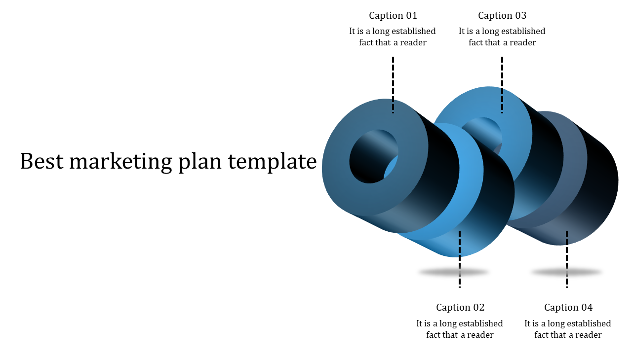 Stunning Best Marketing Plan Template - Four Nodes