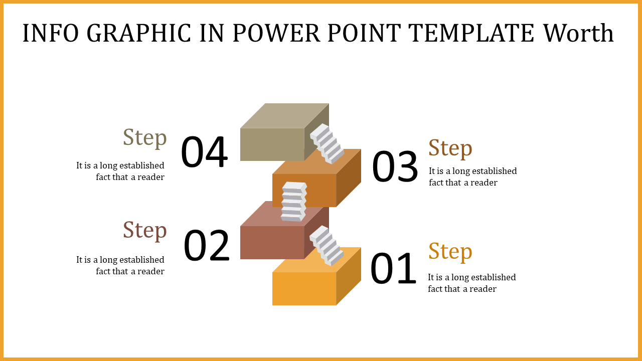 Stairs Infographic PowerPoint Template and Google Slides