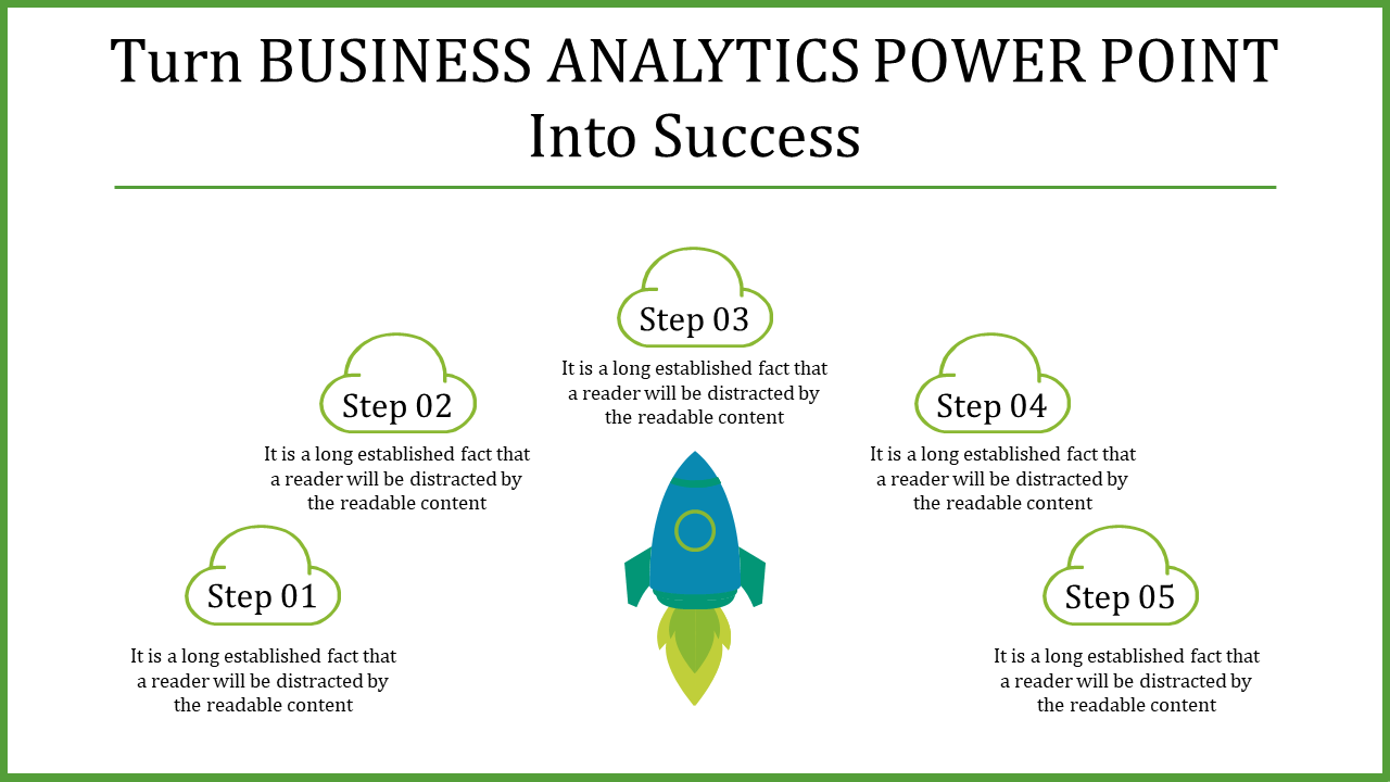 Business Analytics PowerPoint Template for Data Insights