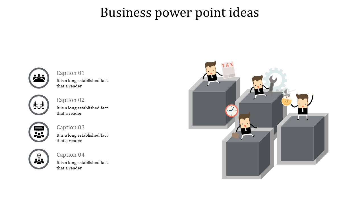 Business PowerPoint Ideas Template for Strategic Growth