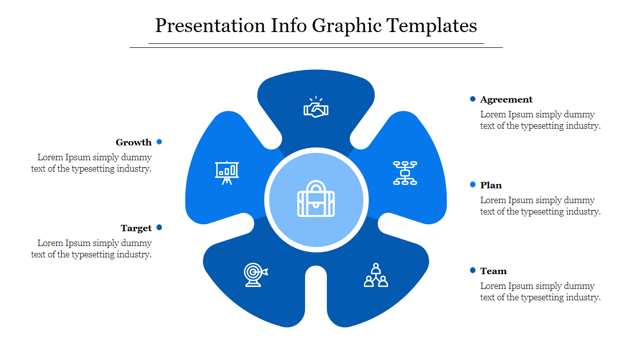 Creative Presentation Info Graphic Templates Model Slides