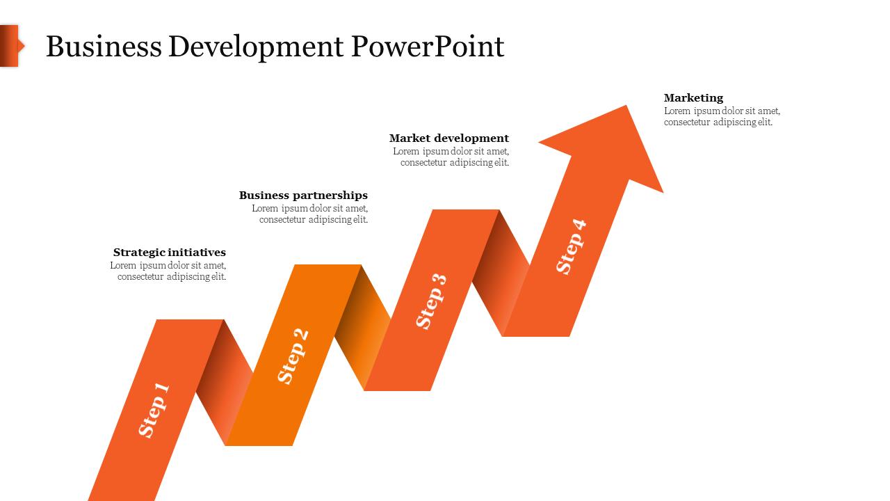 Effective Business Development PowerPoint Template Design