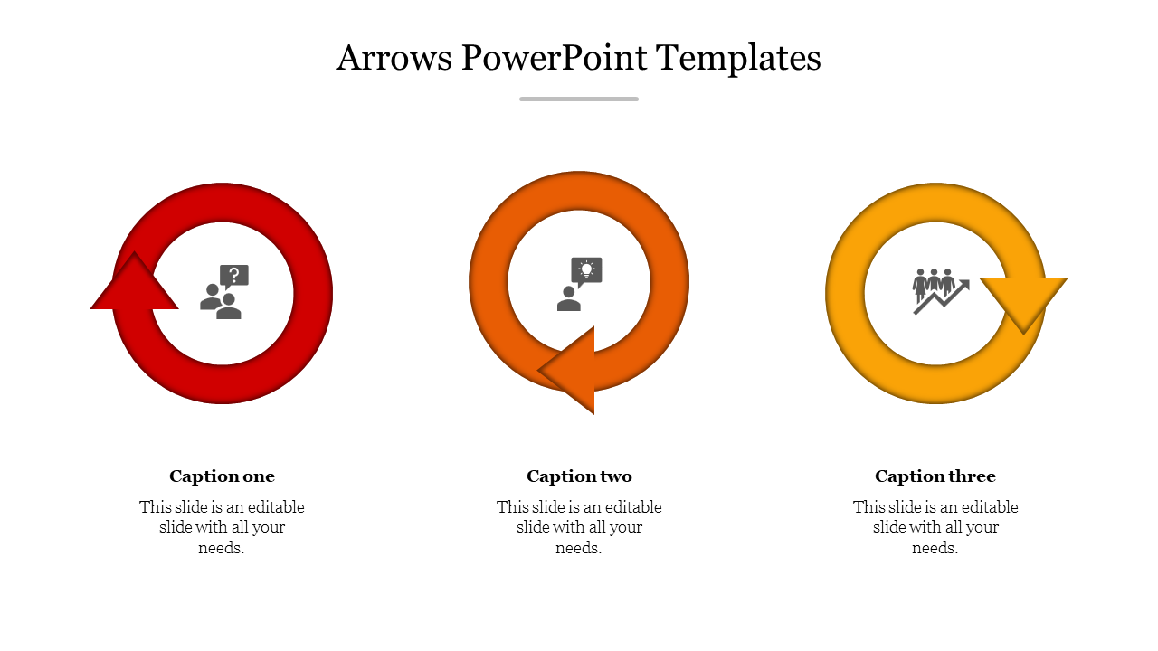 Impress Your Audience With Arrows PowerPoint Template