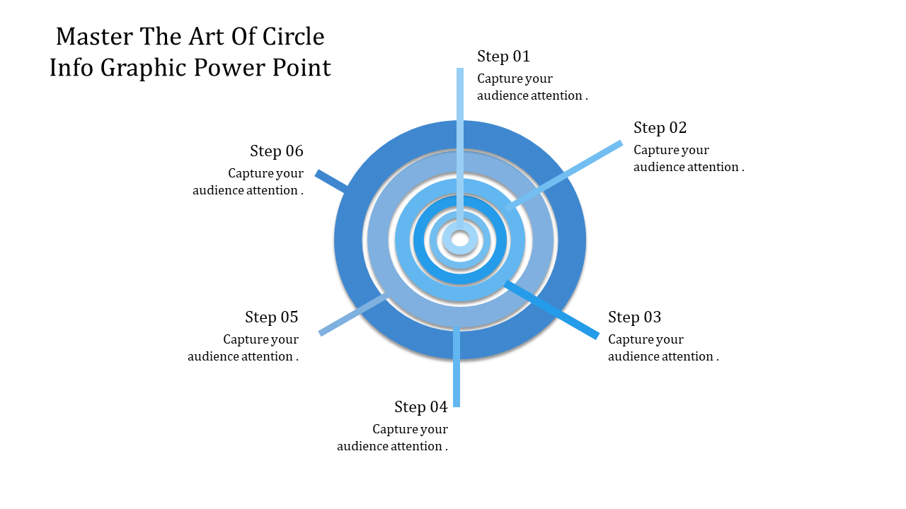 Circle Infographic PowerPoint for Visual Data Representation