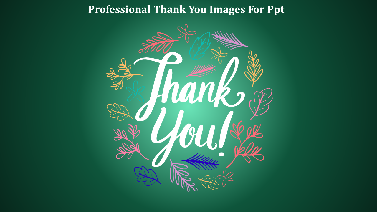 A Zero Noded Professional Thank You Images For Ppt Slideegg