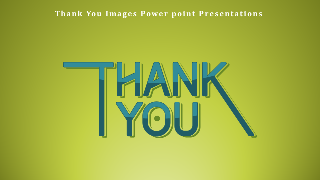 Thank You Powerpoint Presentation