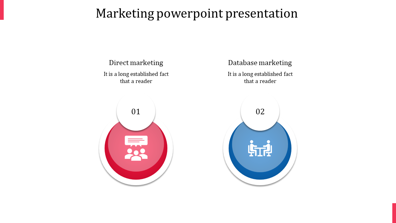 Best Marketing PowerPoint Presentation With Circle Model