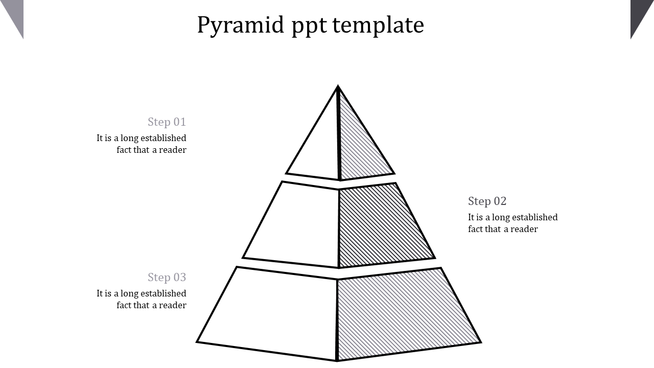 Try Our Predesigned Pyramid PPT Presentation Template 