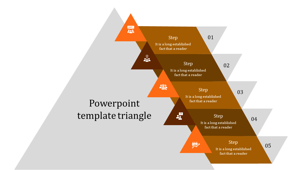 Innovative PowerPoint Template Triangle And Google Slides