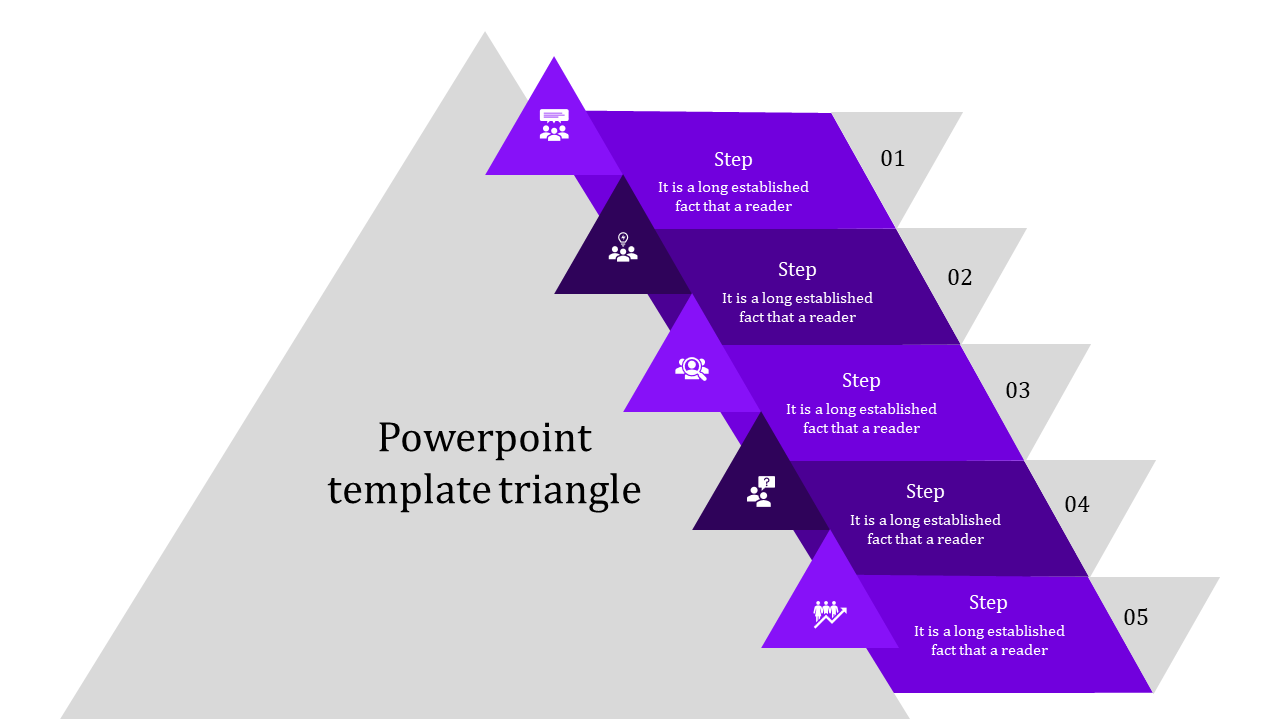 Innovative Triangle PowerPoint Presentation Template 