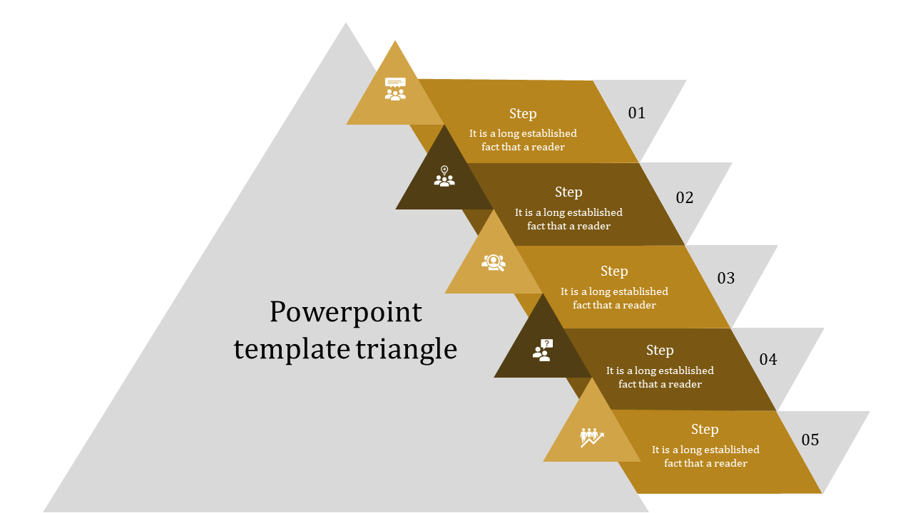 Creative PPT And Google Slides Template Triangle