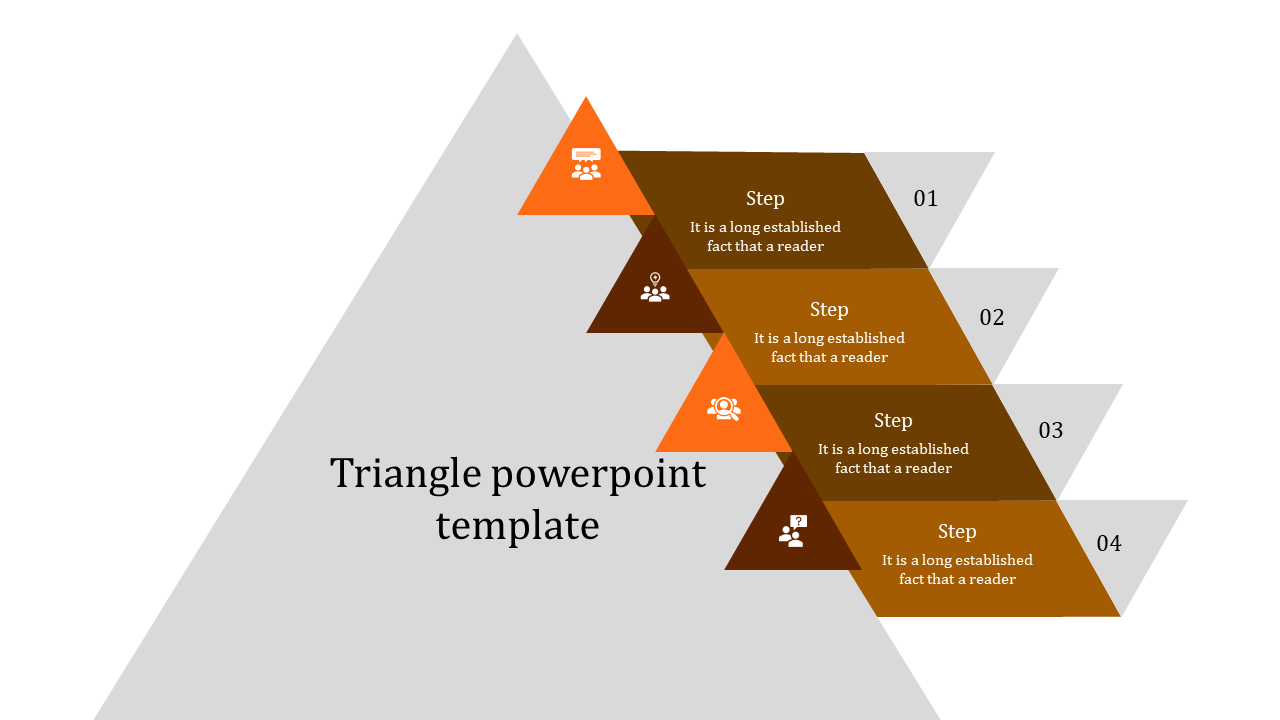 Triangular Infographic Presentation Template and Google Slides