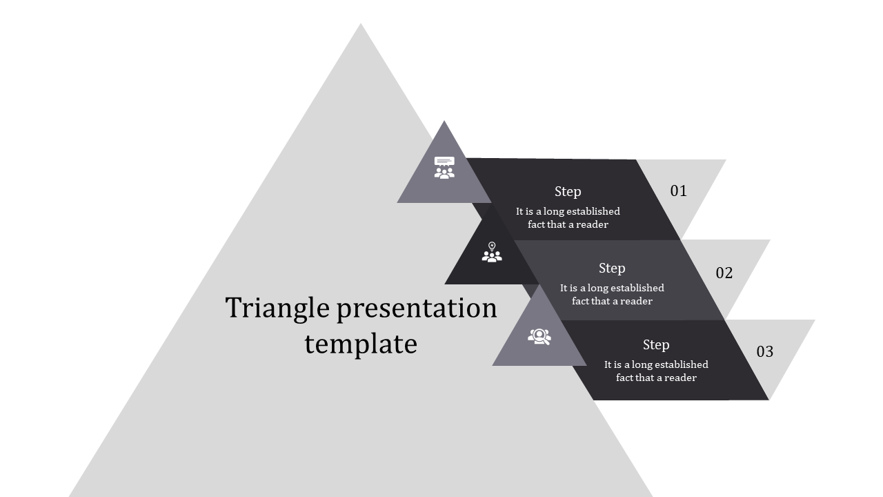 Creative Triangle PowerPoint Template for Business Use