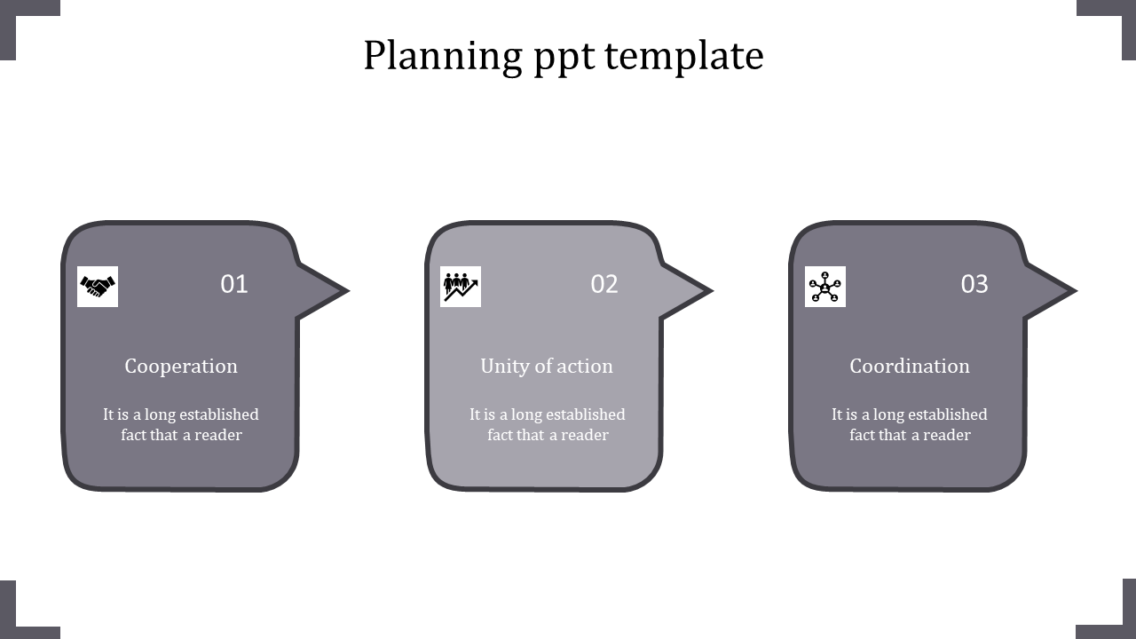 Attractive PowerPoint Planning Template and Google Slides Themes