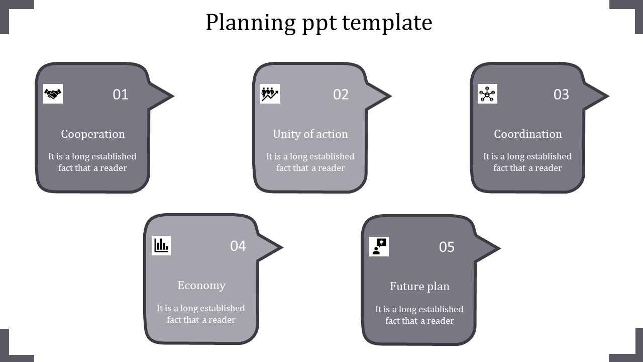 PowerPoint Planning Template for Project Organization