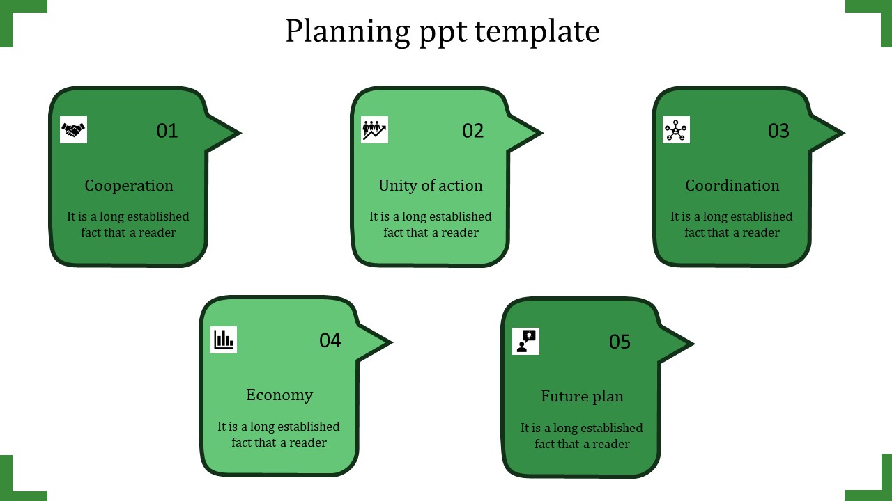 Creative Planning PowerPoint Presentation Template 