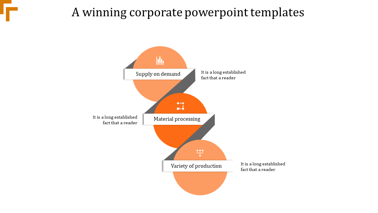 Impressive Corporate  Presentation PowerPoint Template