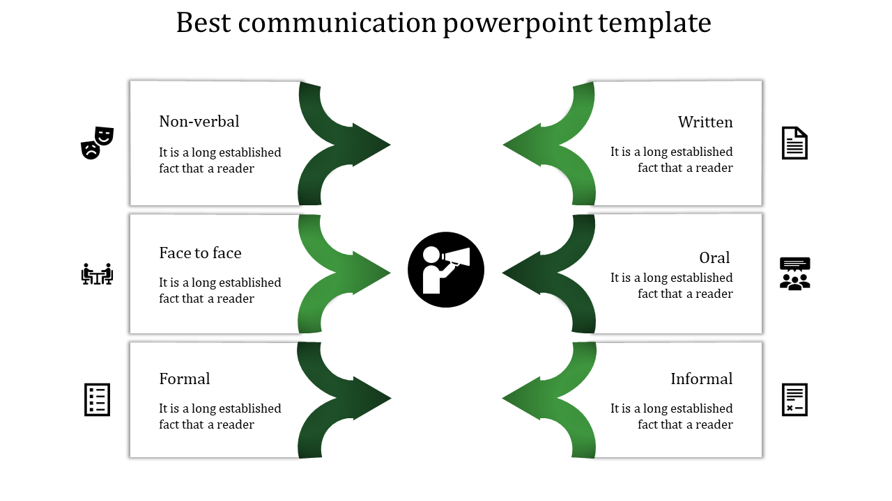 Find our Collection of Communication PowerPoint Template