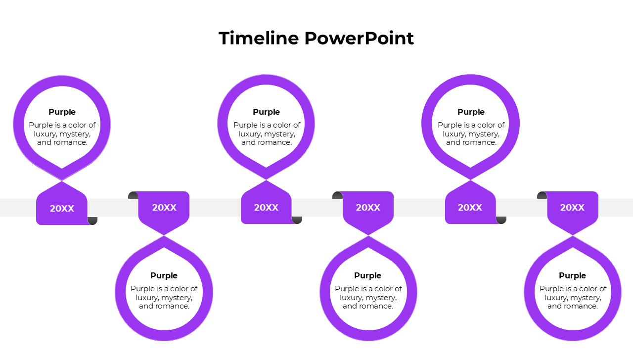 Easy To Get Cool Timeline Presentation And Canva Template