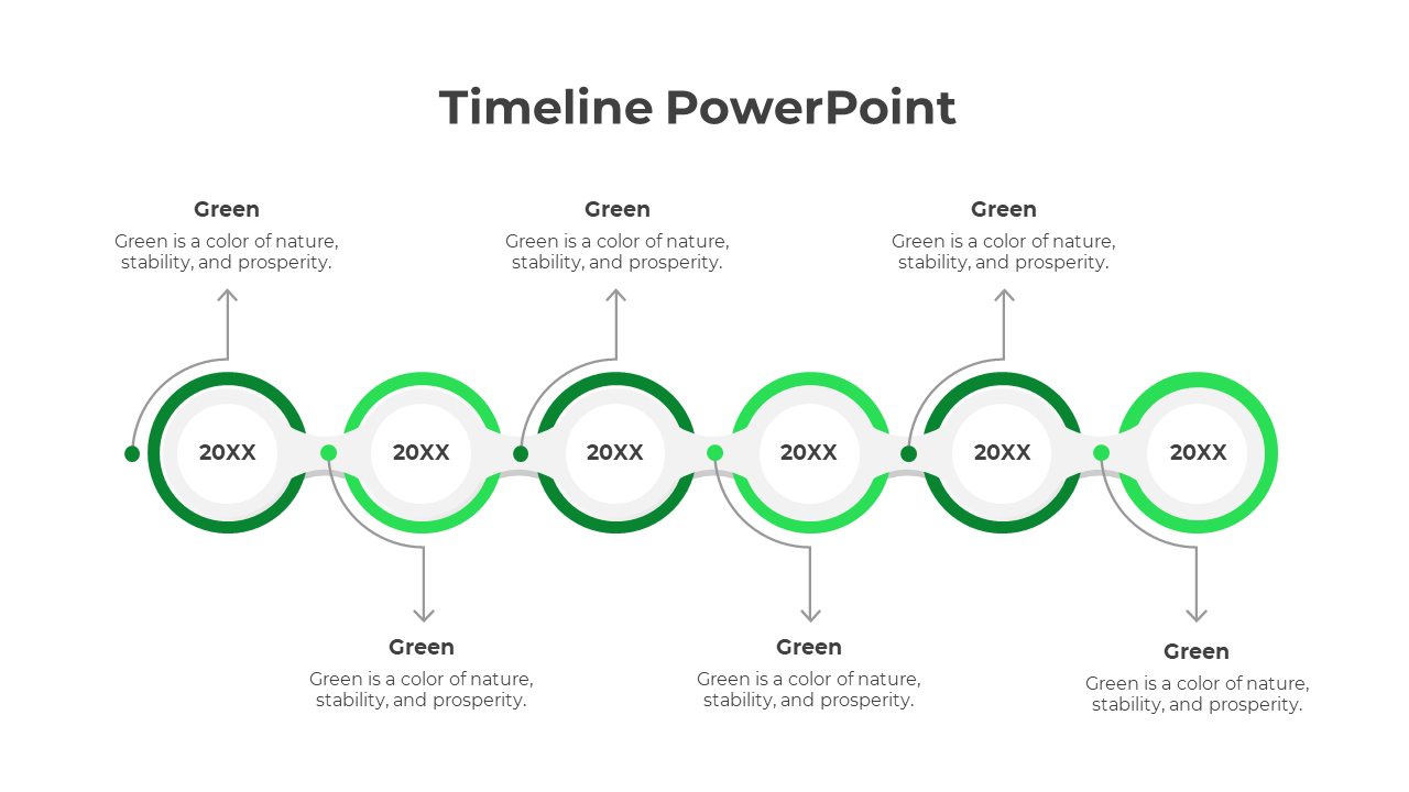 Easy To Use Timeline Ideas PowerPoint And Google Slides