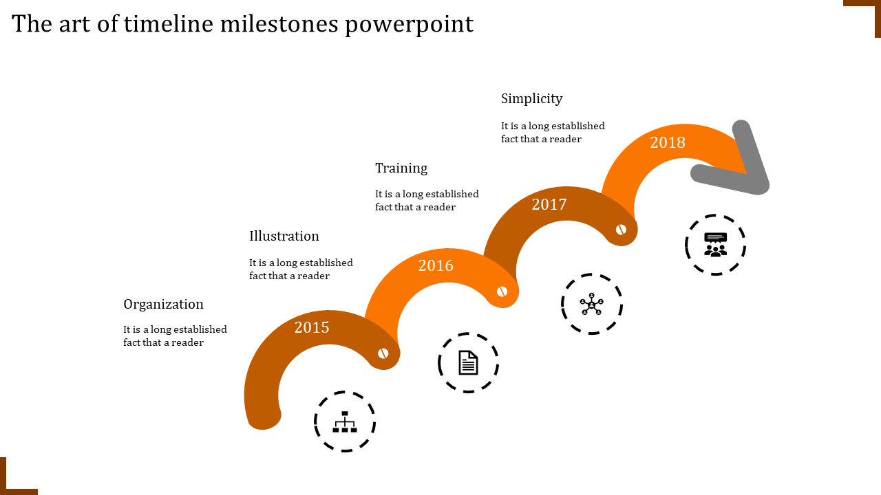 Best Timeline Milestones PowerPoint for Business Strategy