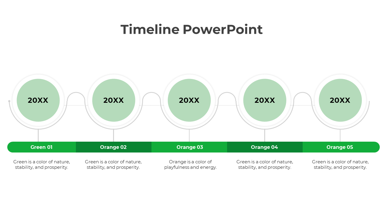 Amazing Editable Timeline PowerPoint And Google Slides