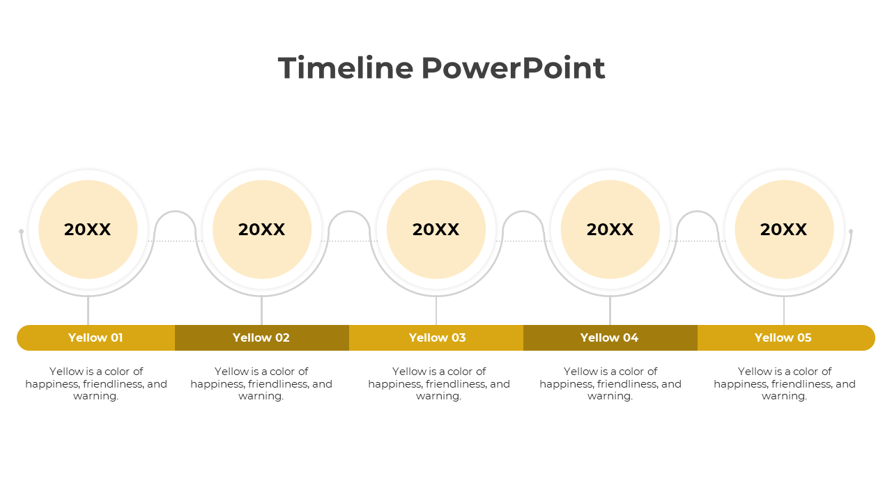 Attractive Editable Timeline PowerPoint And Google Slides