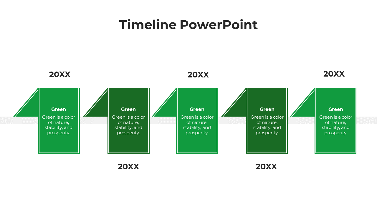 Innovative Timeline Design PPT And Google Slides Template