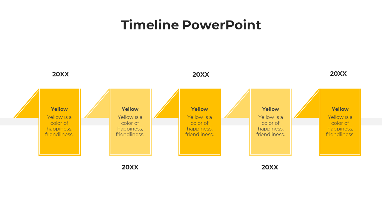 Our Unique Timeline Design PowerPoint And Google Slides 