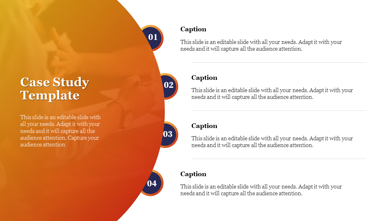 Editable Case Study PowerPoint Design Templates