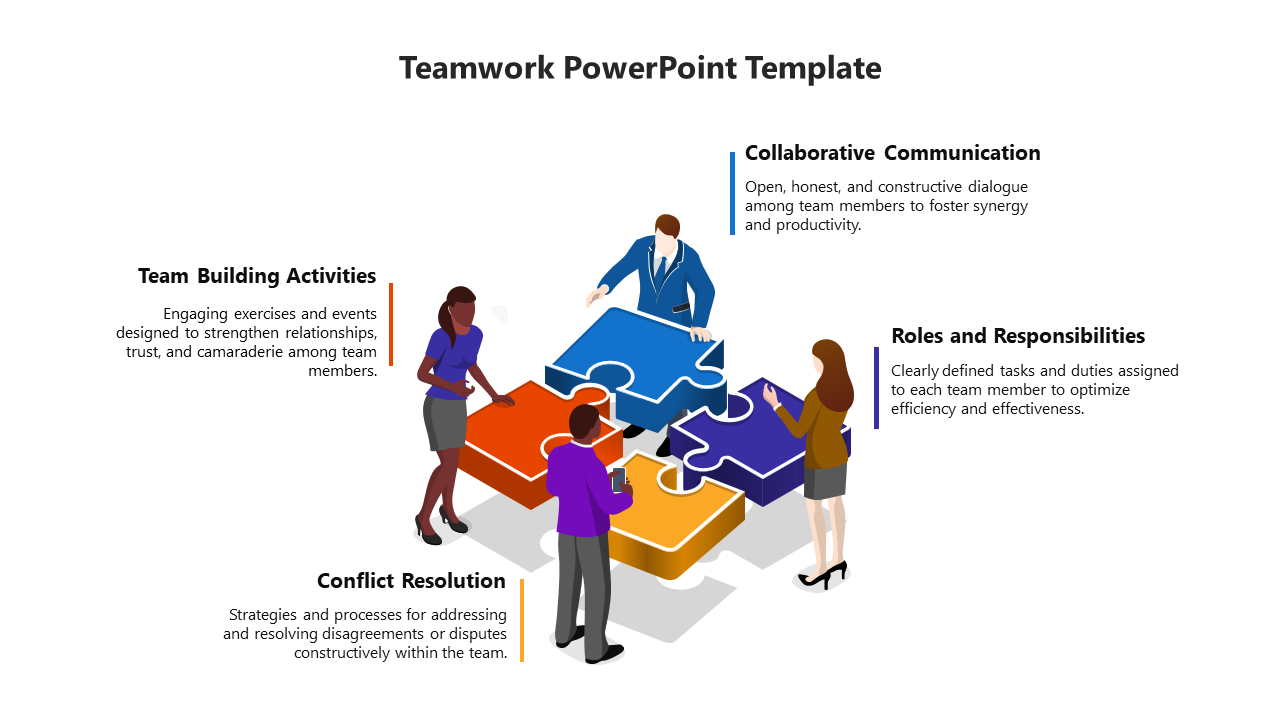 Astonishing Teamwork PowerPoint And Google Slides Template