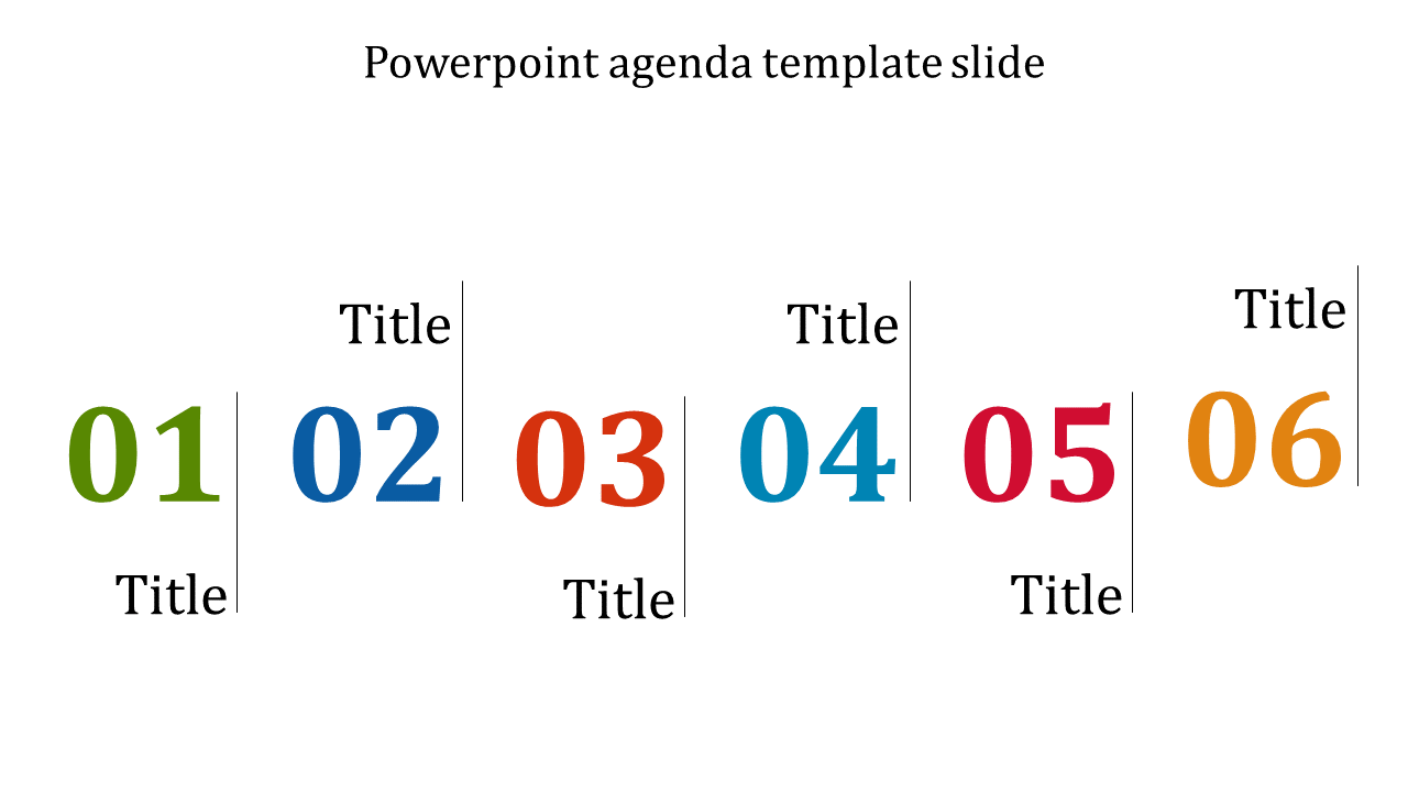 Creative PowerPoint Agenda Template Slide Design PowerPoint