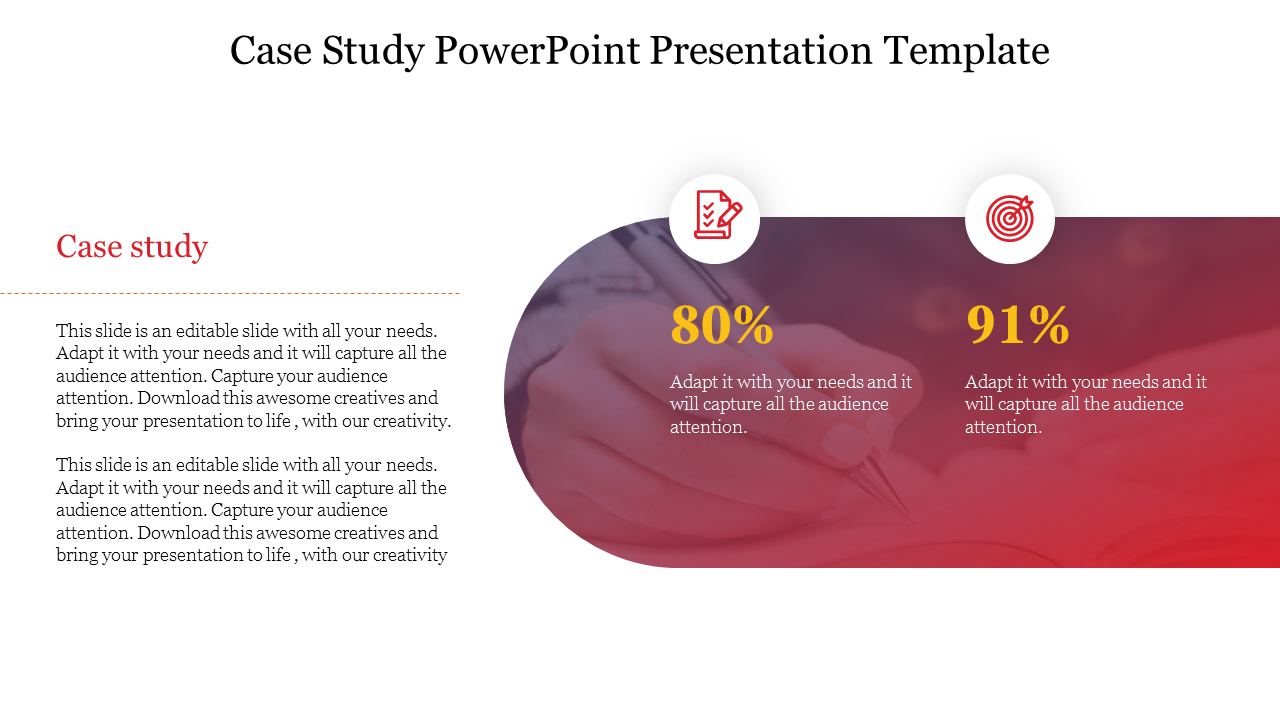 Effective Case Study PPT Presentation Template & Google Slides